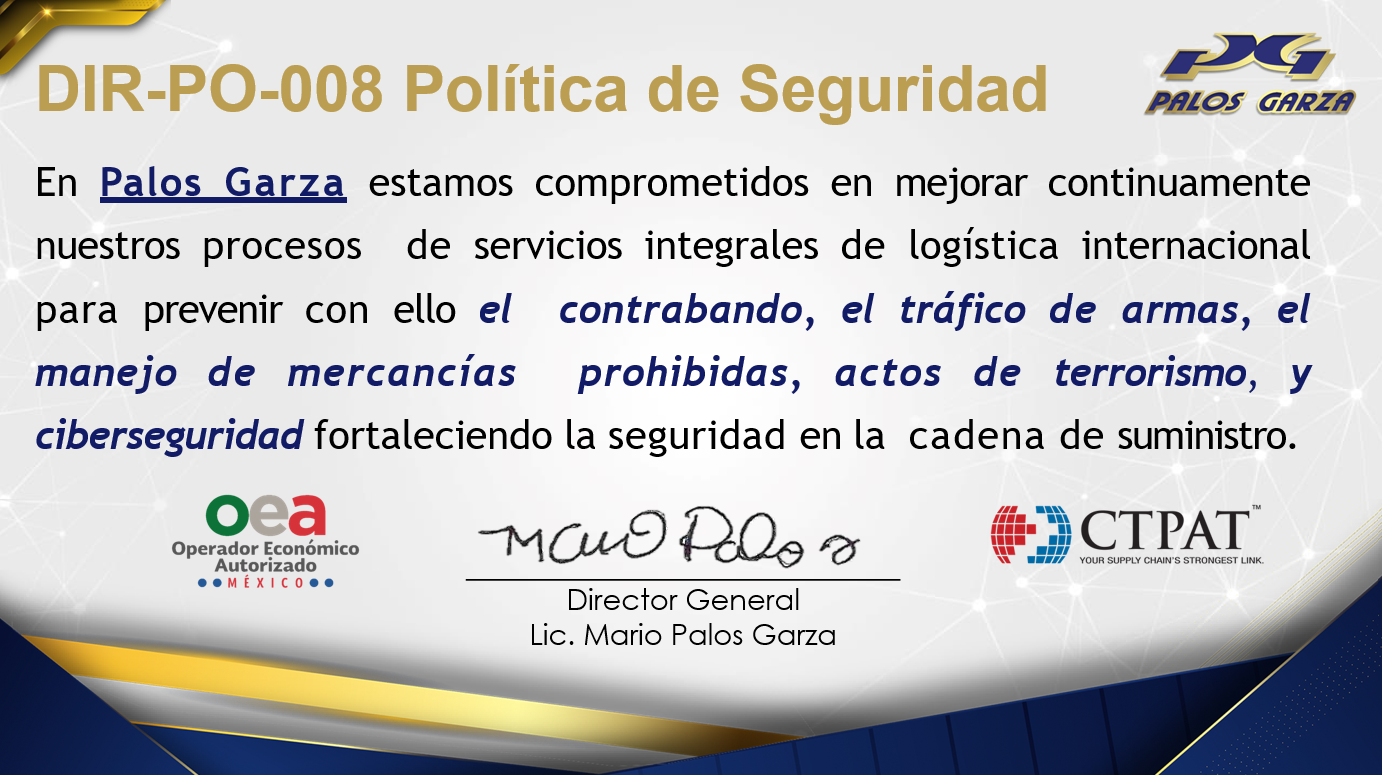 Aviso-Politica de seguridad 2026