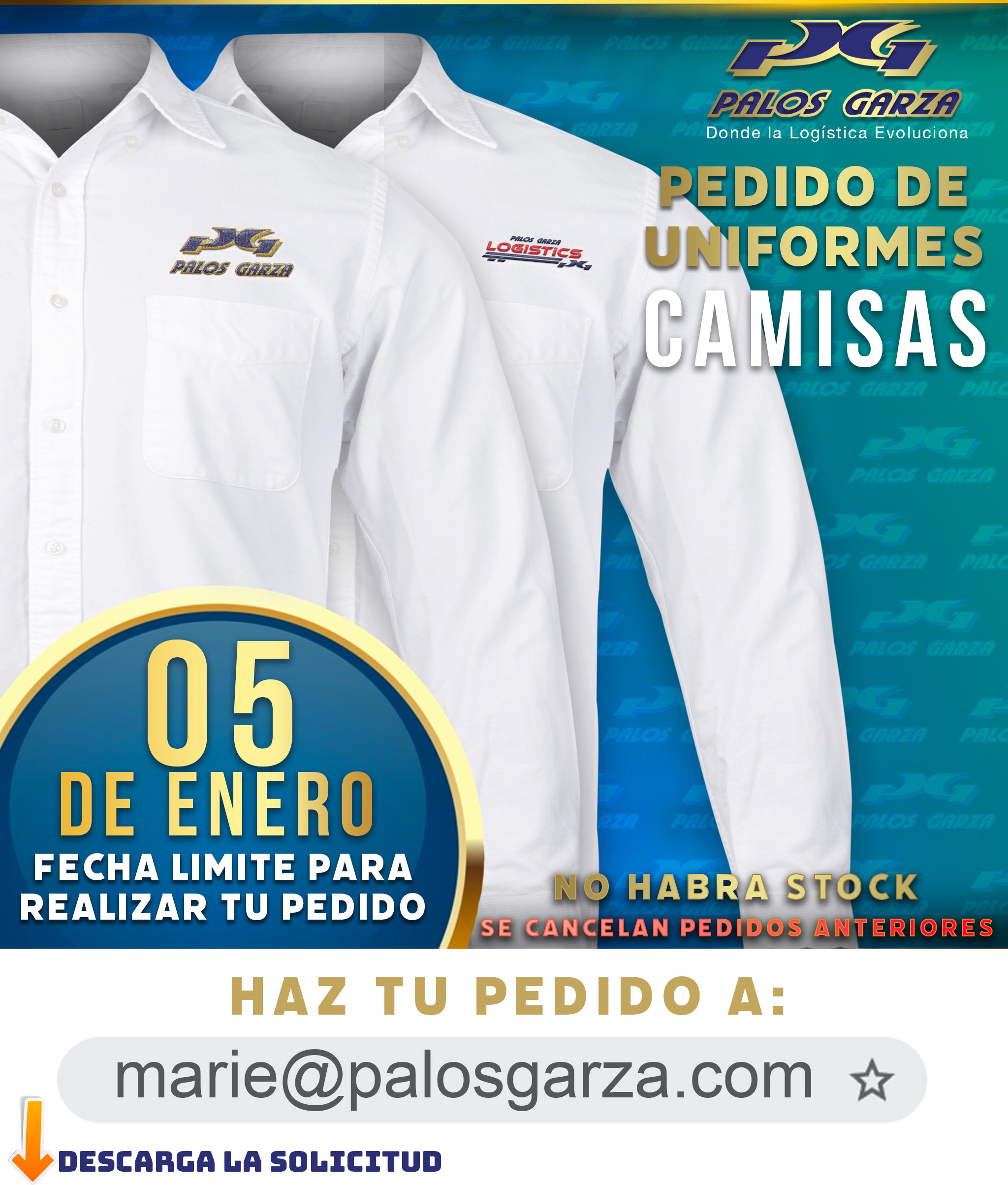 Solicitud de Uniformes 2023